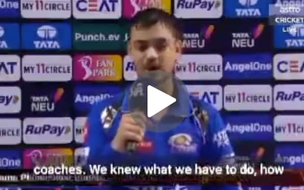 [Watch] 'It’s Difficult For The Captain To...': Ishan Kishan On MI's Win Over DC